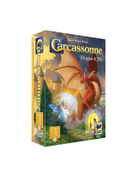 Carcassonne : Dragon et fée 2025 (Ext.)