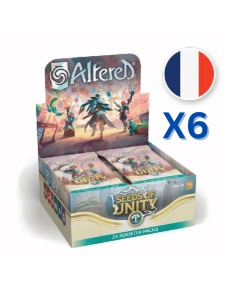 Altered : Carton de 6 displays 24 Boosters Set 5 - Seeds of Unity (FR)