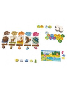 Cascadia Junior - Jeu de société - Visuel boite de jeu 2