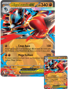 Pokémon ME01 : Coffret Premium Figurine Mega Lucario Ex 2