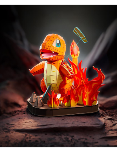 4D Build Pokémon - Salameche art