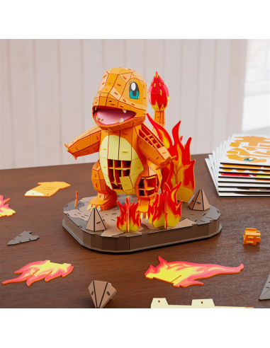 4D Build Pokémon - Salameche construction