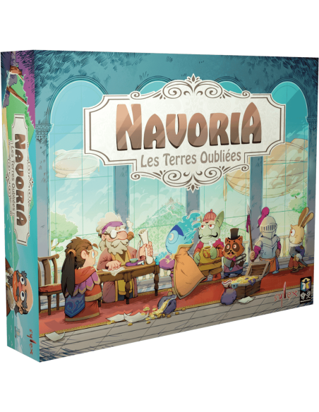 Les Terres Oubliées (Ext. Navoria), boite, visuel