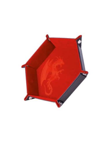 piste de dés dragon rouge. materiel