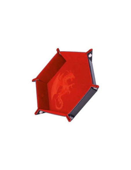 piste de dés dragon rouge. materiel