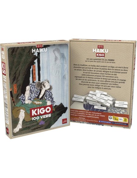 Haiku - Extension Kigo, dos de la boite