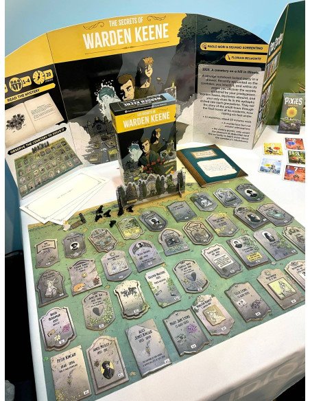 Les Secrets De Warden Keene , enquète, tombes, matériel