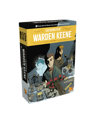 Les Secrets De Warden Keene , enquète, tombes, boite