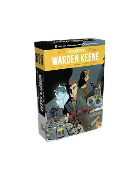 Les Secrets De Warden Keene , enquète, tombes, boite