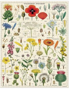 Wildflowers, Fleurs Sauvages - Puzzle 1000 pièces, tubes, vintage 2