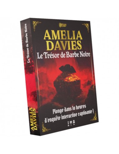 Amelia Davis - Jeu d'enquête - Boite de jeu