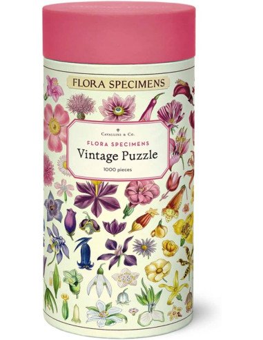 Puzzle Cavallini - Specimen de Fleur