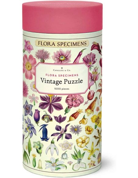 Puzzle Cavallini - Specimen de Fleur