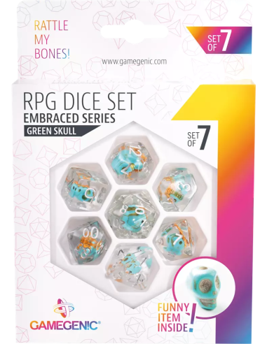 Embraced Series - Green Skull - Set...