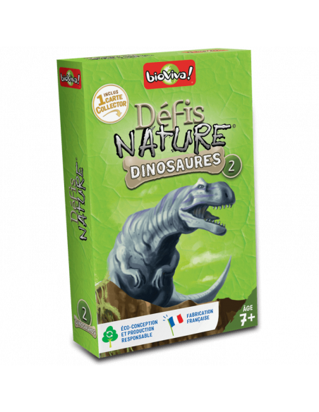 Défis Nature : Dinosaures 2 Vert
