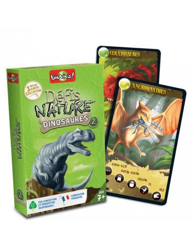 Défis Nature : Dinosaures 2 Vert