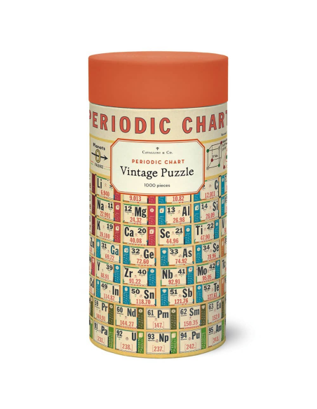 Tableau Périodique des Eléments (Periodic Chart) - Puzzle 1000 pièces