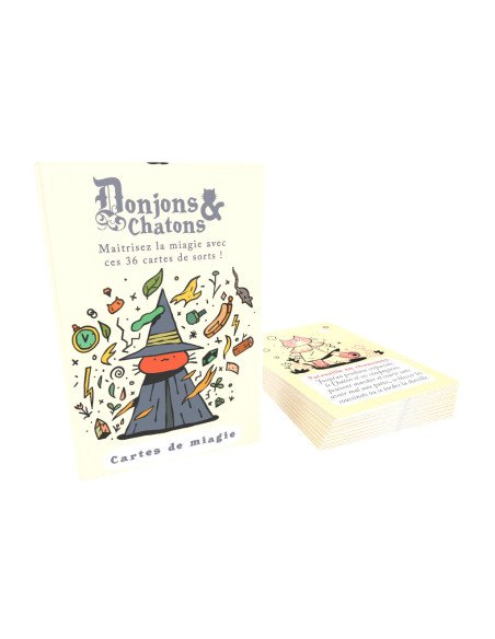 Donjons & Chatons : Set de cartes Miagie