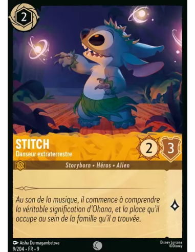 S9 - 009/204 - Stitch - Danseur...