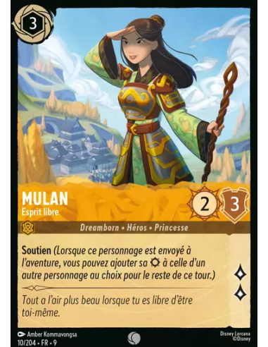 S9 - 010/204 - Mulan - Esprit libre