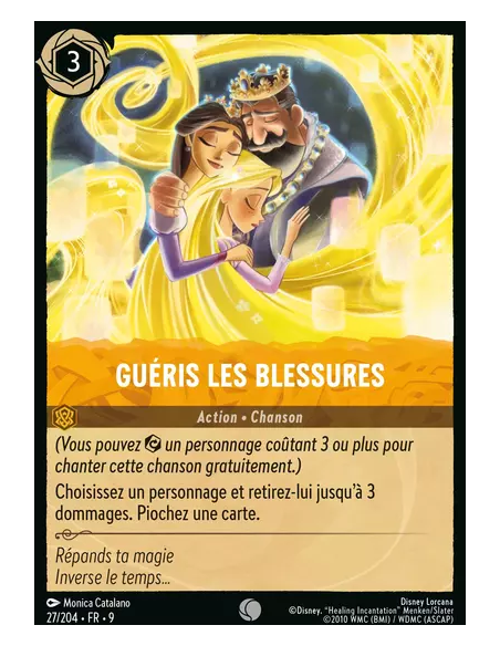 S9 - 027/204 : Guéris les blessures | Cartes à l'unité Lorcana