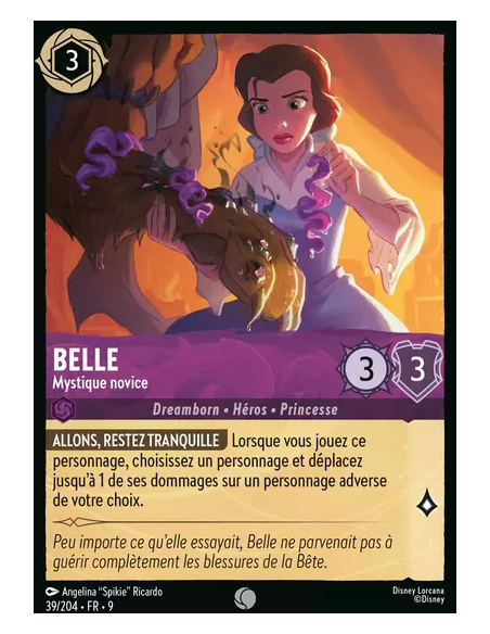 S9 - 039/204 : Belle - Mystique novice | Cartes à l'unité Lorcana