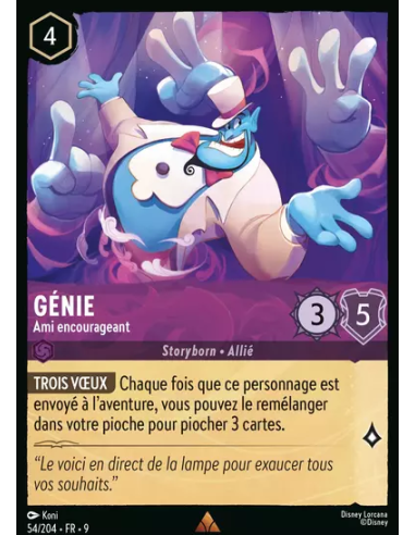 S9 - 054/204 - Génie - Ami encourageant