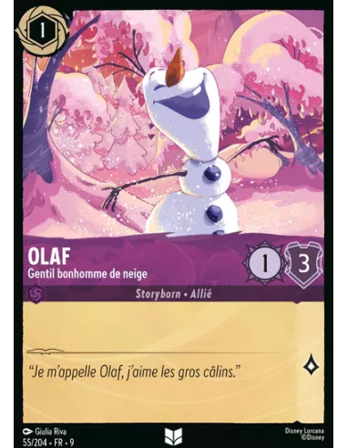 S9 - 055/204 - Olaf - Gentil bonhomme...