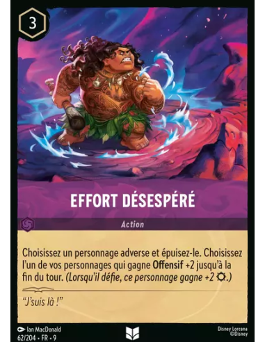 S9 - 062/205 - Effort désespéré