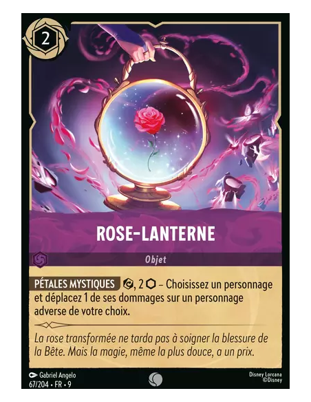 S9 - 067/204 : Rose-Lanterne | Cartes à l'unité Lorcana