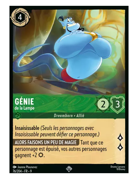 S9 - 076/204 : Génie - de la Lampe | Cartes à l'unité Lorcana