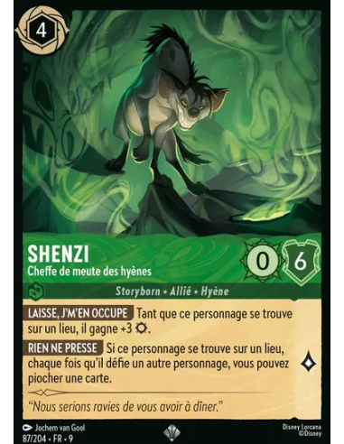 S9 - 087/204 - Shenzi - Cheffe de...