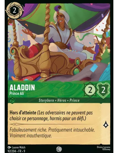 S9 - 092/204 - Aladdin - Prince Ali