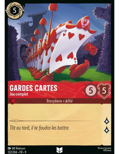 S9 - 122/204 - Gardes cartes - Jeu...