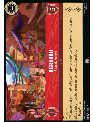 S9 - 136/204 - Agrabah - Place du marché