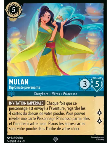 S9 - 142/204 - Mulan - Diplomate...