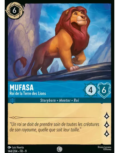 S9 - 144/204 - Mufasa - Roi de la...
