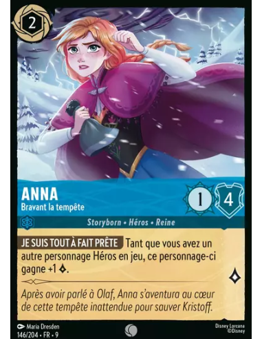 S9 - 146/204 - Anna - Bravant la tempête