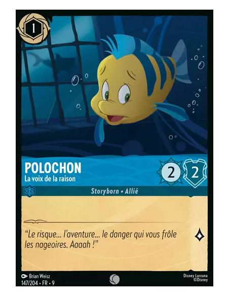 S9 - 147/204 : Polochon - La voix de la raison | Cartes à l'unité Lorcana