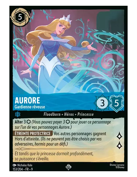 S9 - 153/204 : Aurore - Gardienne rêveuse | Cartes à l'unité Lorcana