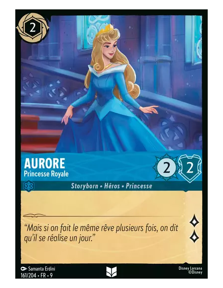 S9 - 161/204 : Aurore - Princesse Royale | Cartes à l'unité Lorcana