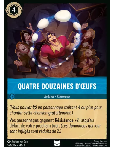 S9 - 164/204 - Quatre douzaines d'œufs