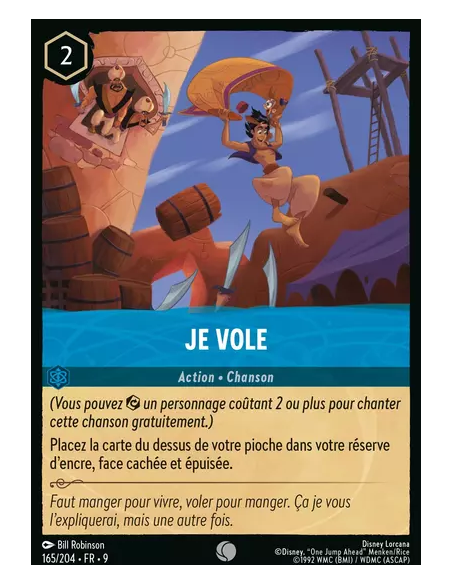 S9 - 165/204 : Je Vole | Cartes à l'unité Lorcana