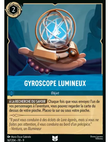 S9 - 167/204 - Gyroscope lumineux