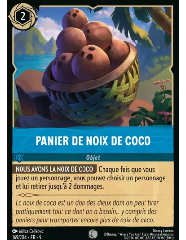 S9 - 169/204 - Panier de Noix de Coco