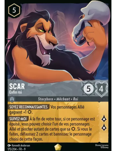 S9 - 175/204 - Scar - Enfin roi