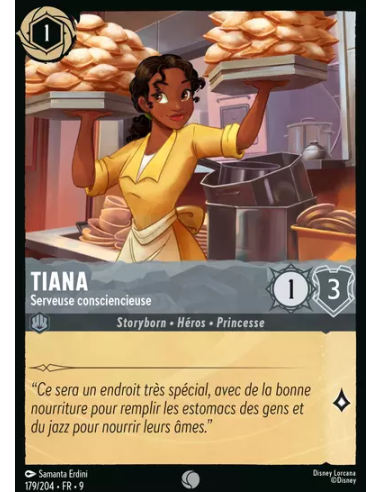 S9 - 179/204 - Tiana - Serveuse...