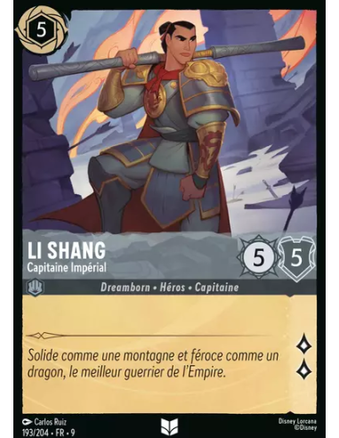 S9 - 193/204 - Li Shang - Capitaine...