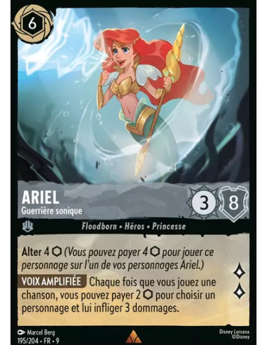 S9 - 195/204 - Ariel - Guerrière sonique