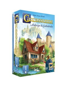 Carcassonne : Auberges et Cathédrales - extention - Jeux de société - Jeux Familiaux - cover